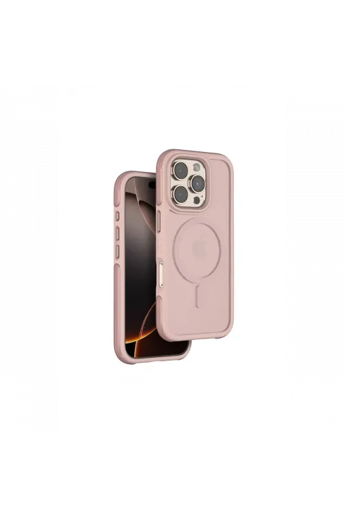 Venco Apple iPhone 16 Pro Max Orbit Magsafe Kapak - Rose Gold