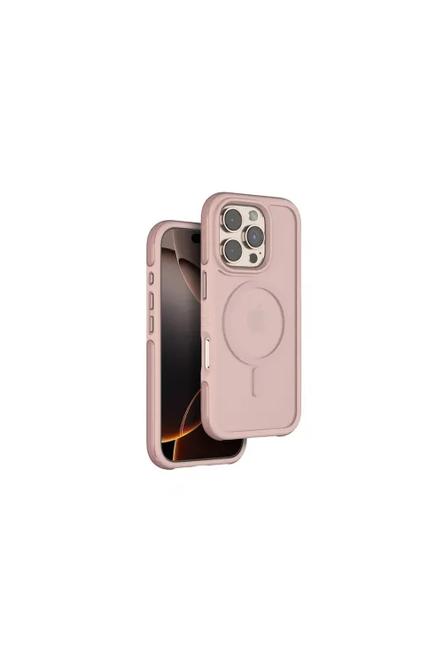 Venco Apple İphone 16 Pro Max Orbit Magsafe Kapak - Rose Gold