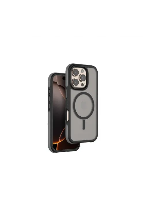 Venco Apple İphone 16 Pro Max Orbit Magsafe Kapak - Siyah