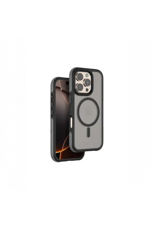 Venco Apple iPhone 16 Pro Orbit Magsafe Kapak - Siyah
