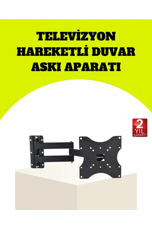 Vesa Uyumlu Hareketli Tv Askı Aparatı Kolay Montaj
