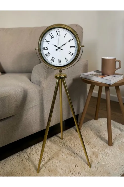 Victoria Gold Tripod Ayaklı Saat