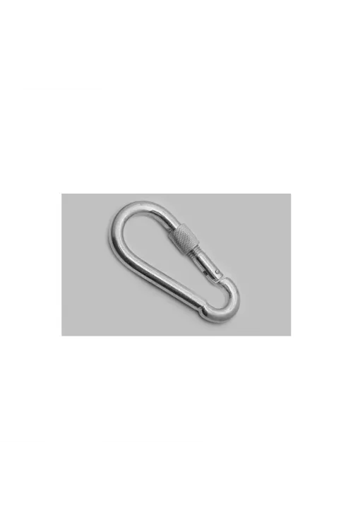 Vidalı Karabina, Kanca, Çengel 11mm - 10 Adet