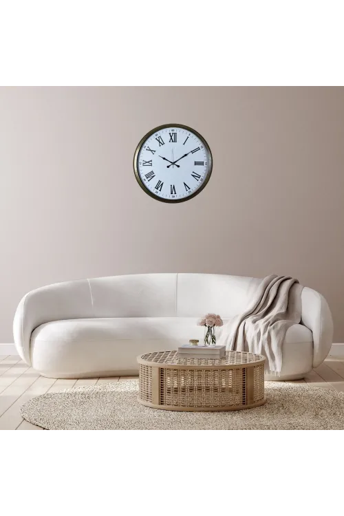 Vintage Roma 52 x 52 Cm Duvar Saati