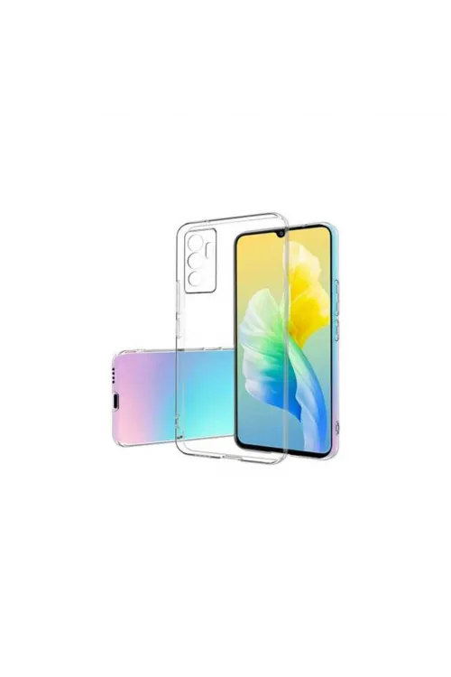 Vivo V23 5g Kılıf Lüx Şeffaf Silikon