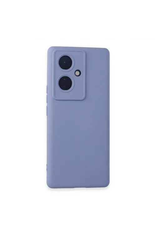Vivo V29 Lite Kılıf Nano İçi Kadife Silikon - Lila