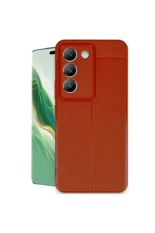 Vivo V30 Lite 4g Kılıf Auto Focus Kapak - Kırmızı