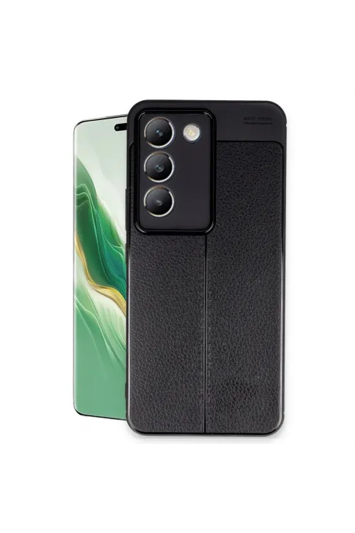 Vivo V30 Lite 4g Kılıf Auto Focus Kapak - Siyah