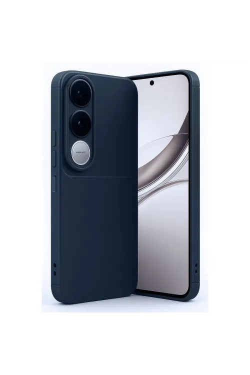 Vivo V50 Lite 4g Auto Focus Karbon Kapak - Lacivert