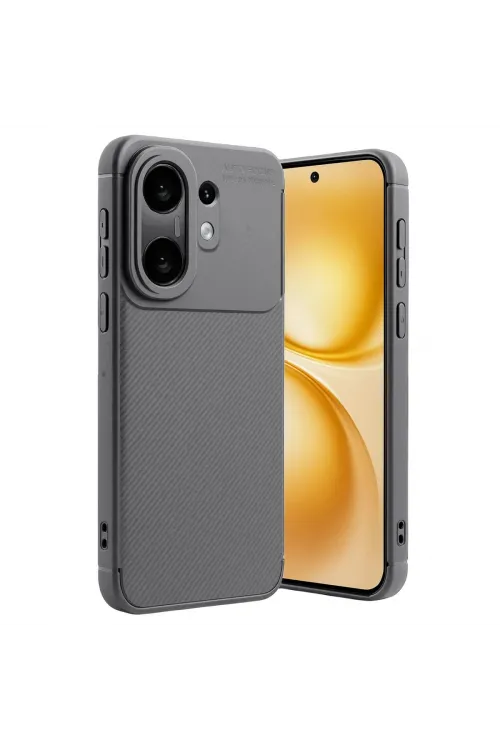 Vivo X200 Fe Auto Focus Karbon Kapak -gri