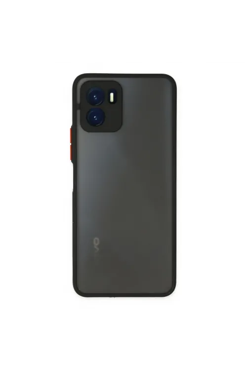Vivo Y15s Kılıf Montreal Silikon Kapak - Siyah
