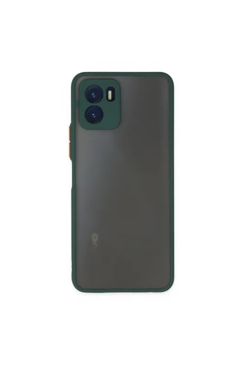 Vivo Y15s Kılıf Montreal Silikon Kapak - Yeşil