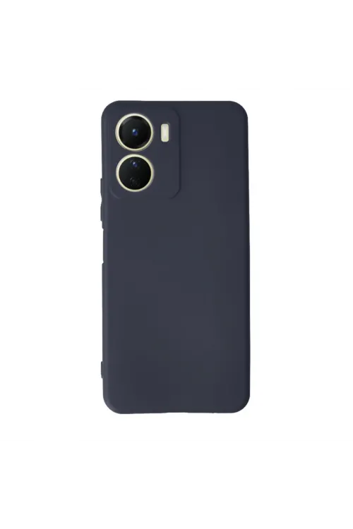 Vivo Y16 Kılıf First Silikon - Lacivert