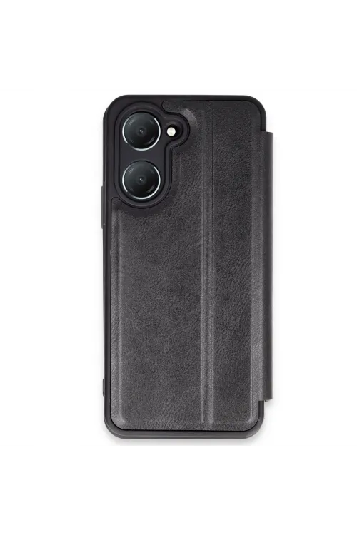 Vivo Y18 Kılıf Flip Cover - Siyah