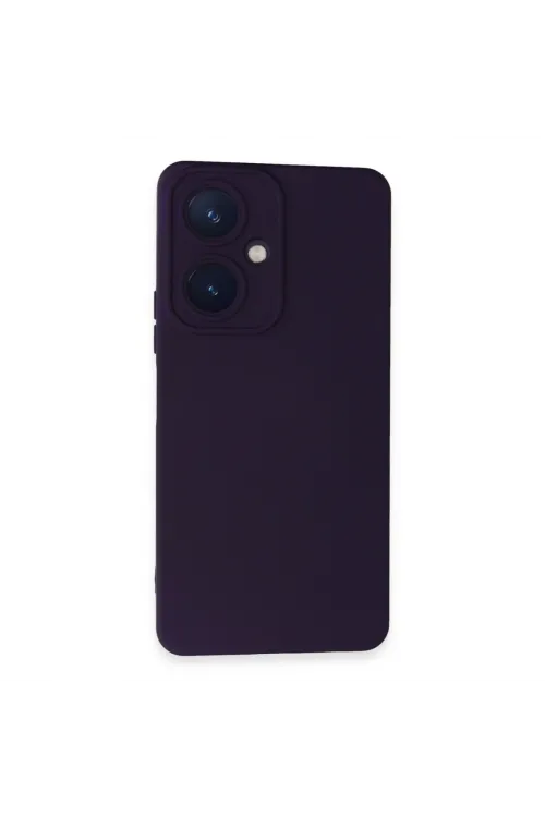 Vivo Y27 Kılıf Nano İçi Kadife Silikon - Mor