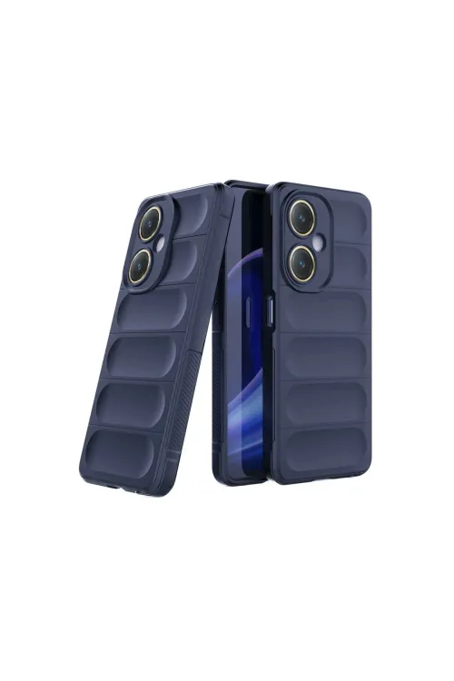 Vivo Y27 Kılıf Optimum Silikon - Lacivert