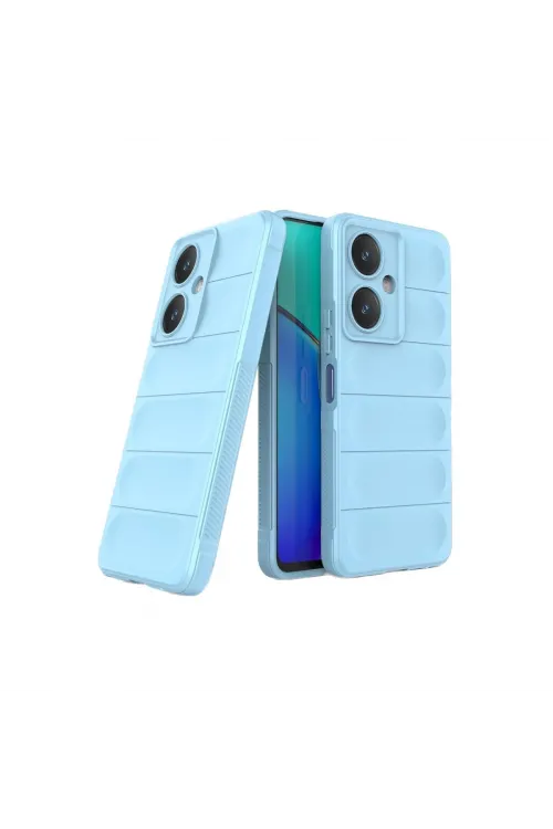 Vivo Y27 Kılıf Optimum Silikon - Sky Blue