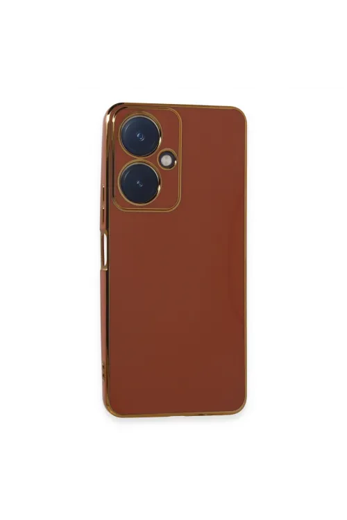 Vivo Y27 Kılıf Volet Silikon - Kırmızı