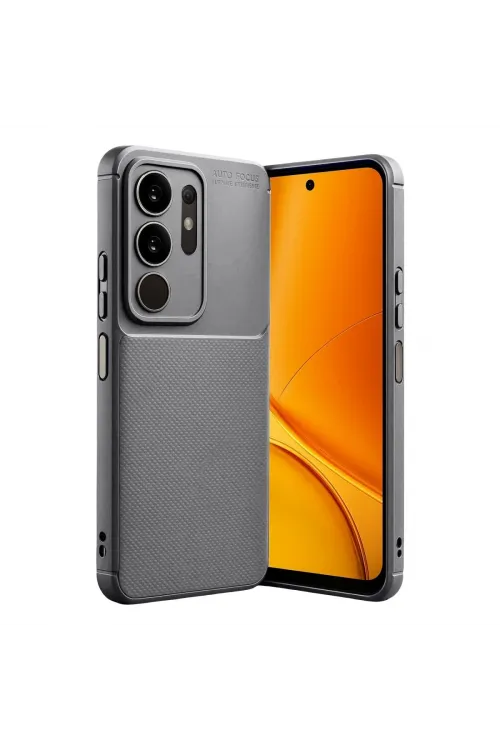 Vivo Y29 4g Auto Focus Karbon Kapak - Gri
