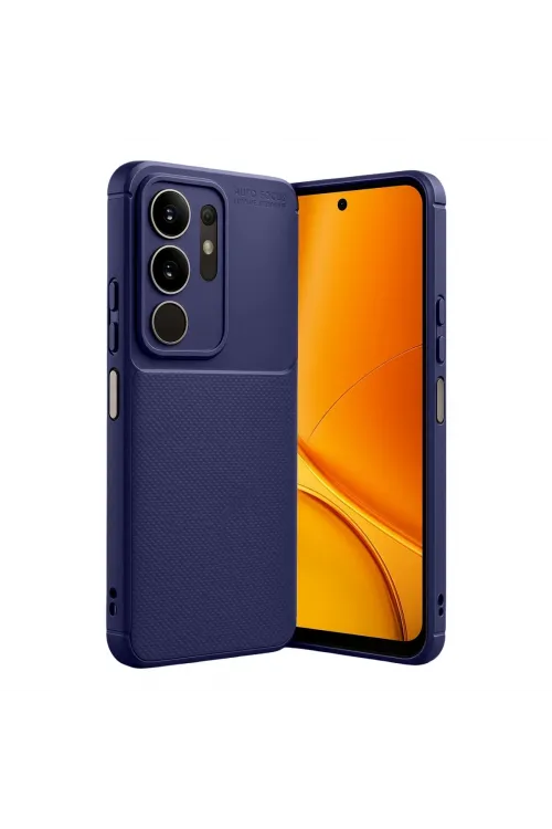 Vivo Y29 4g Auto Focus Karbon Kapak - Lacivert