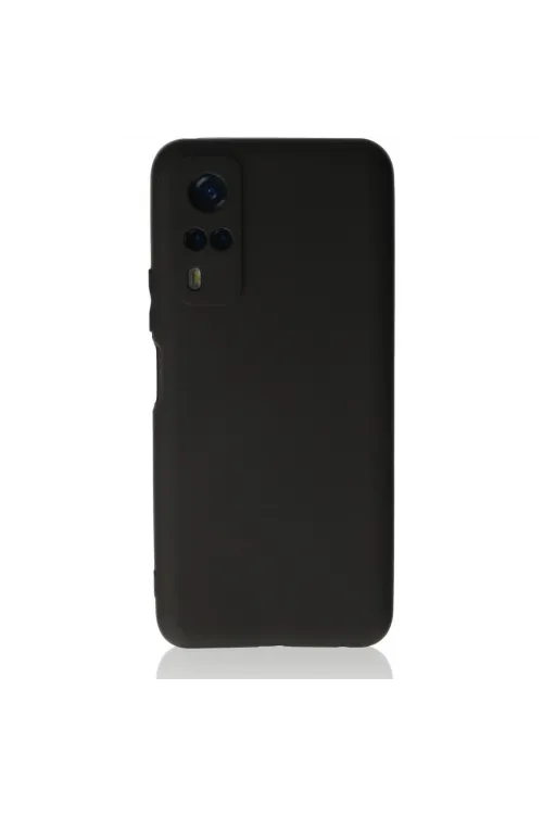 Vivo Y53s Kılıf First Silikon - Siyah