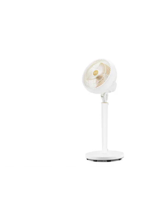 Vortex 79 Ayarlanabilir Ayaklı Retro Vantilatör 9 İnç 70W 3 Kademeli Beyaz FNF15