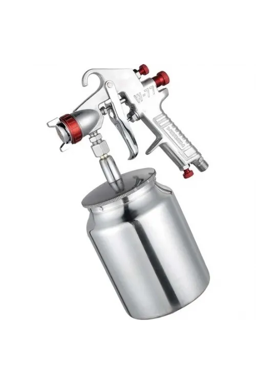 W77g Havalı Alttan Depolu Boya Fıskiyesi Aparatı 1.8mm
