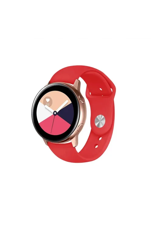 Watch 20mm Klasik Kordon - Kırmızı