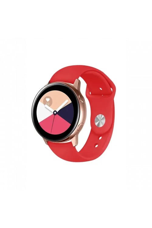 Watch 20mm Klasik Kordon - Kırmızı