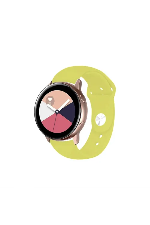 Watch 20mm Klasik Kordon - Sarı