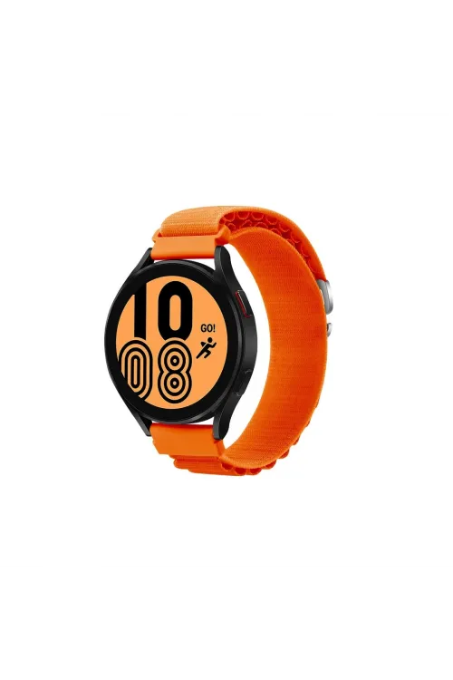 Watch 20mm Kr410 Kumaş Kordon - Turuncu