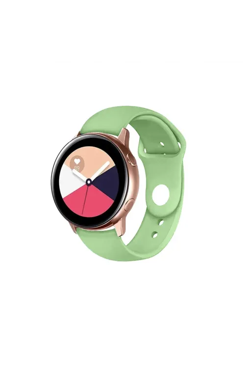 Watch 22mm Klasik Kordon - Açık Yeşil
