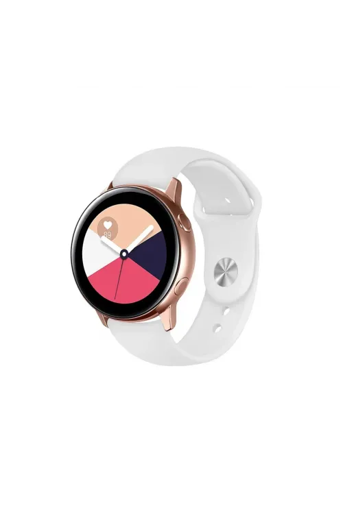Watch 22mm Klasik Kordon - Beyaz