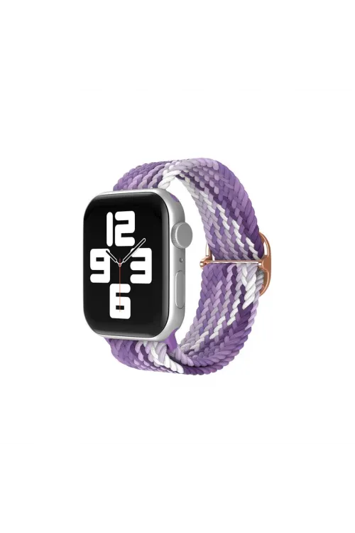Watch 22mm  Kordon - Mor-lila
