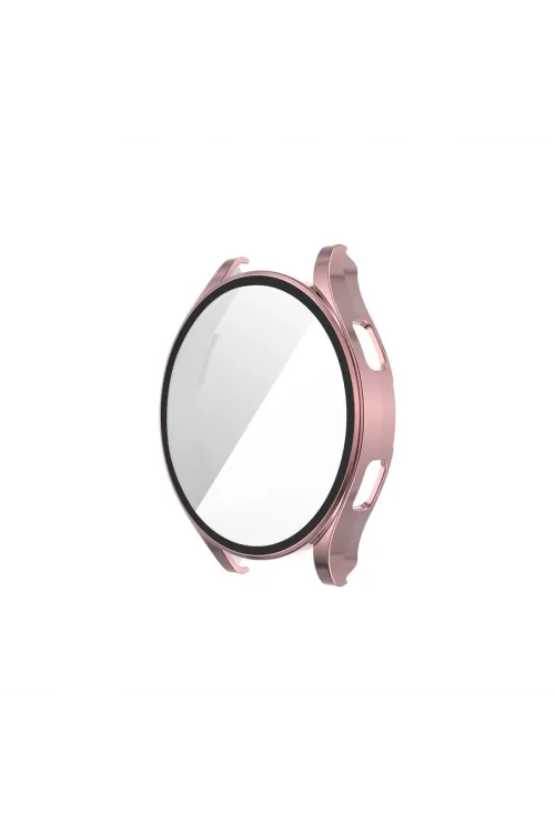 Watch 5 44mm Wall Camlı Kasa Ekran Koruyucu - Rose Gold