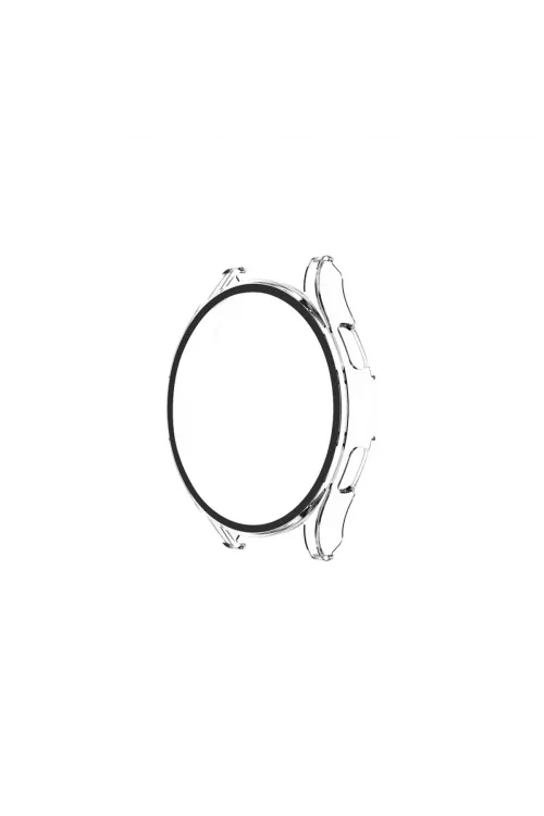 Watch 5 Pro 45mm Wall Camlı Kasa Ekran Koruyucu - Şeffaf