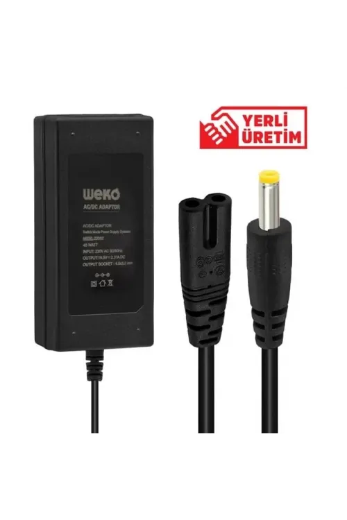 Weko 19.5V 2.31Ah 4.5x3.0mm Uçlu Notebook Adaptör