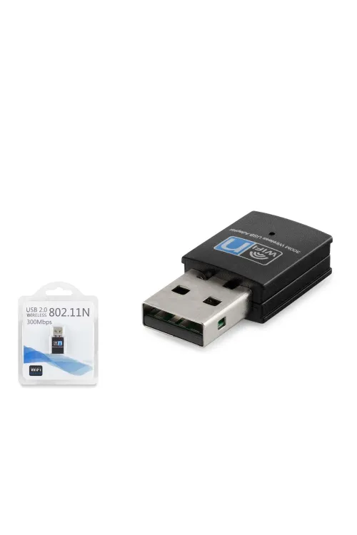 Wıfı Adaptör 300Mbps Siyah HDX2255