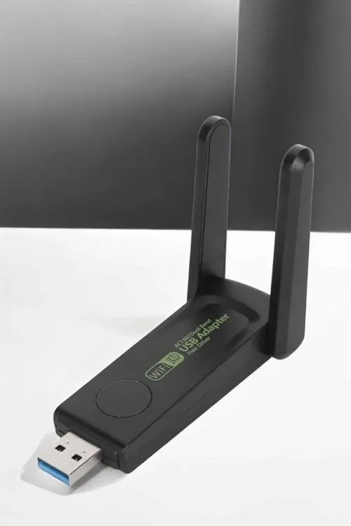 Wifi Alıcı Wifi Adaptörü Usb Girişli 3.0