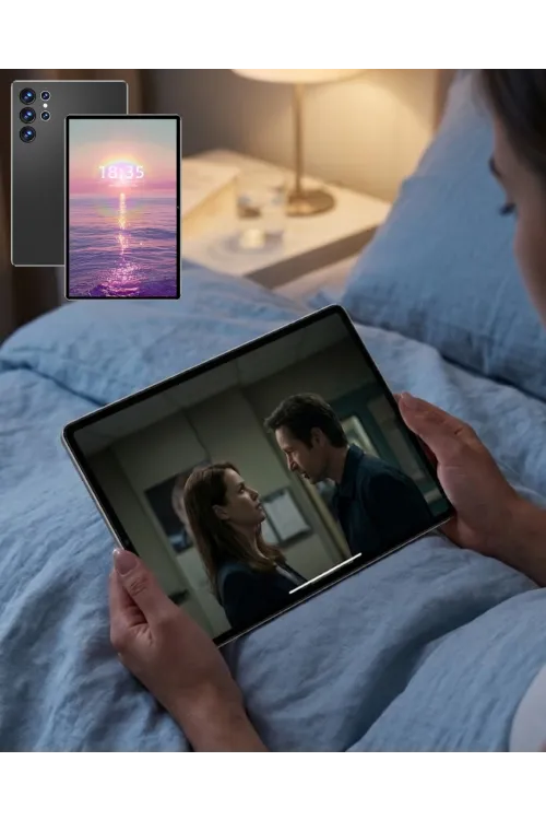 Wifi Destekli Android Tablet 10.1 İnç Geniş Ekran Tablet Seti