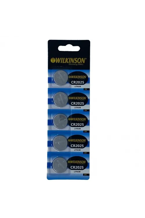 Wılkınson 2025 3v Lityum Düğme Pil 5li Paket