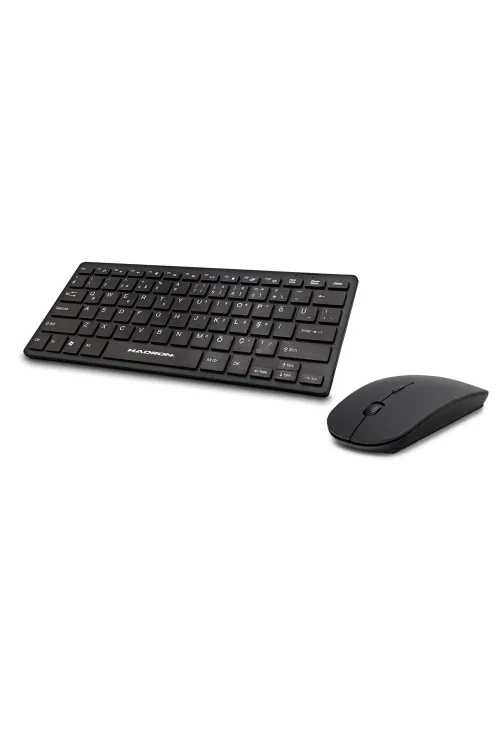 Wıreless Smart Klavye Mouse Set Q Siyah HR839