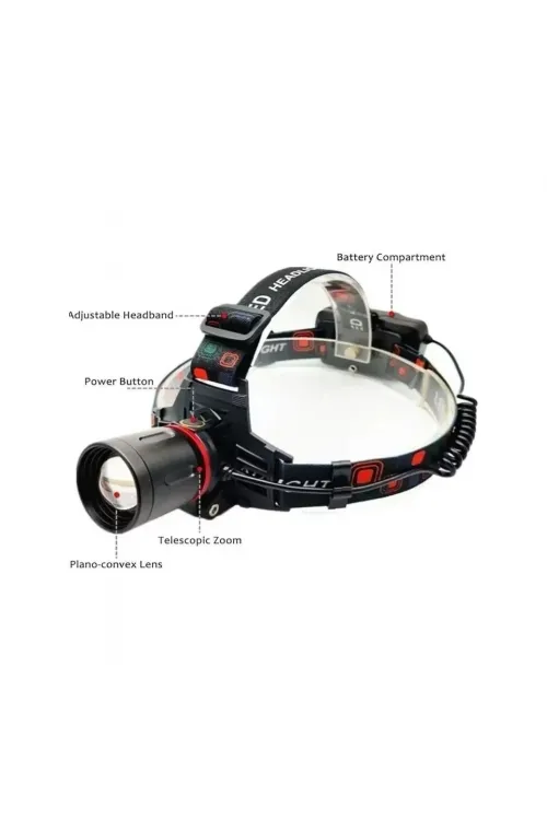 Ws-2080 Profesyonel Kafa Lambası 3000 Lümen 40 Watt