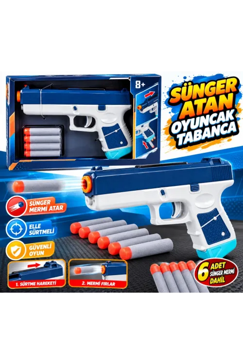 WY2105B Sünger Atan Oyuncak Tabanca
