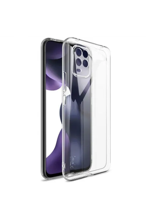 Xiaomi Mi 10 Lite Kılıf Lüx Şeffaf Silikon - Şeffaf