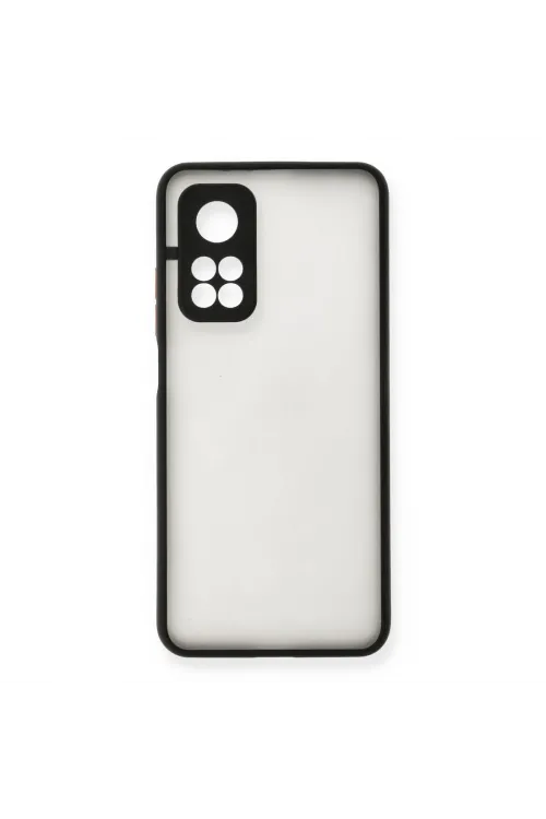 Xiaomi Mi 10t Kılıf Montreal Silikon Kapak - Siyah