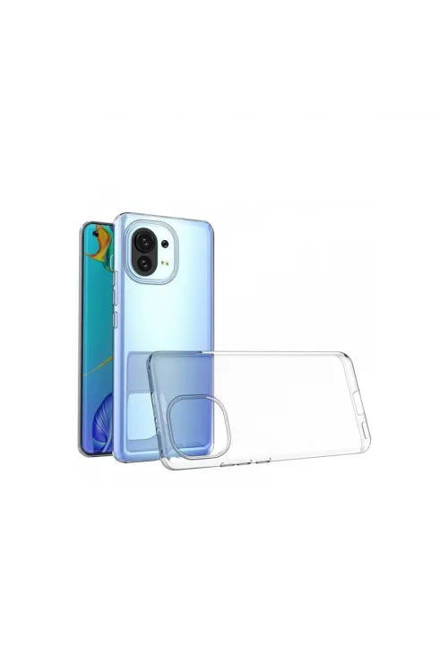 Xiaomi Mi 11 Kılıf Lüx Şeffaf Silikon