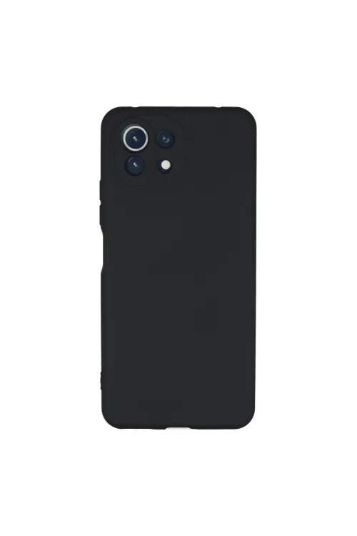 Xiaomi Mi 11 Lite Kılıf Nano İçi Kadife Silikon - Lacivert