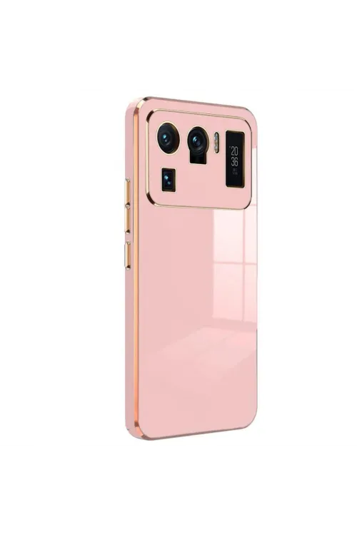 Xiaomi Mi 11 Ultra Kılıf Volet Silikon - Pembe