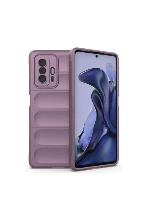 Xiaomi Mi 11t Kılıf Optimum Silikon - Mor
